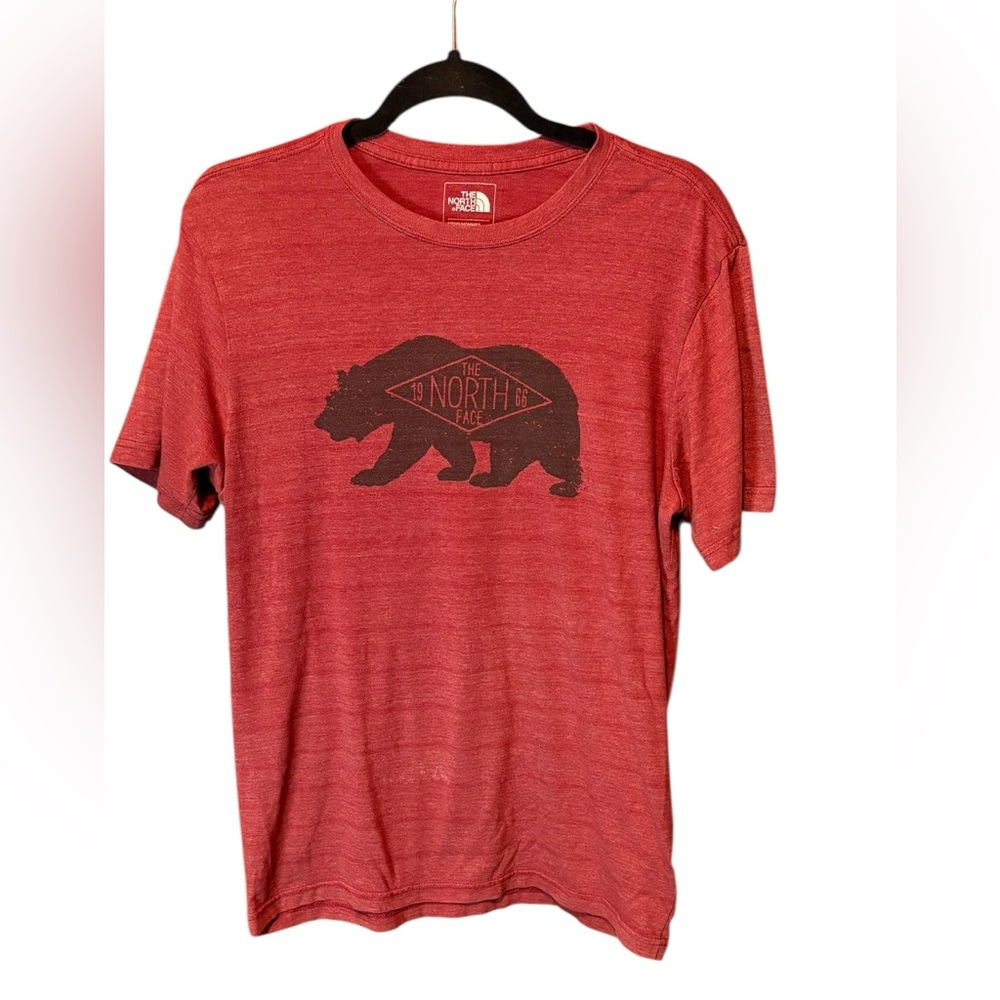 The North Face Evolution TNF Bear Graphic T-Shirt Size Large Outdoor Hiking Tee - Picture 3 of 7